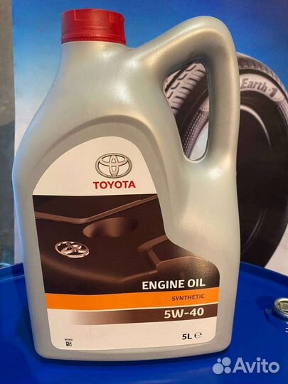 Масло моторное Toyota 5w40