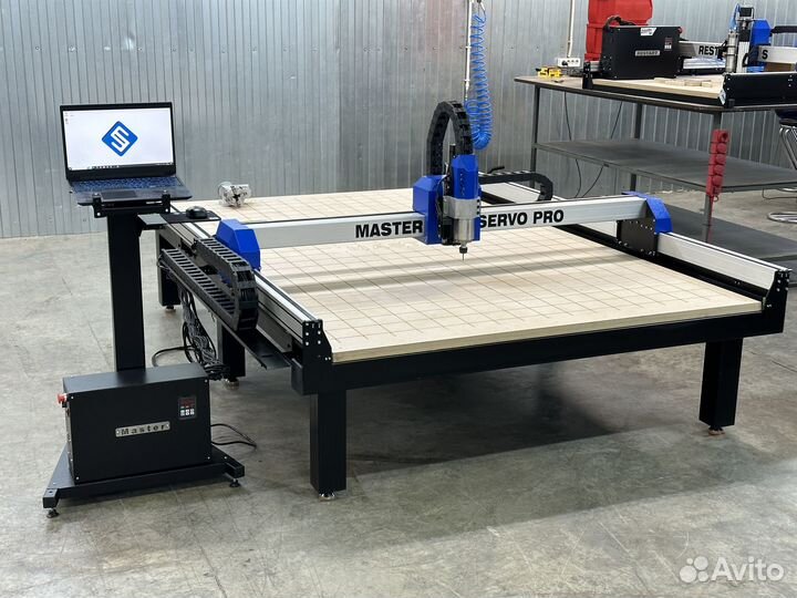 Фрезерный станок с чпу Master 2515 servo PRO
