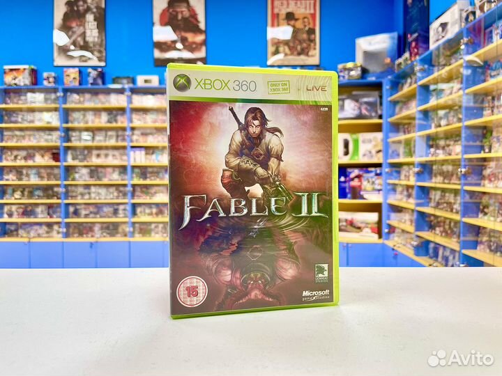 Fable 2 xbox 360 Диск