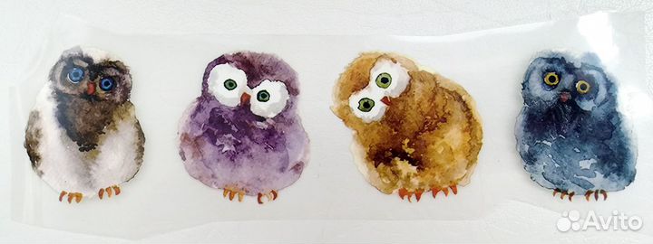 Термонаклейки для одежды разные (термотрансфер)