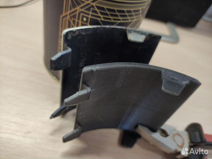 Заглушка порога Mercedes AMG W212 под домкрат