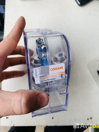 Галогеновые лампы h4 Osram night breaker +200