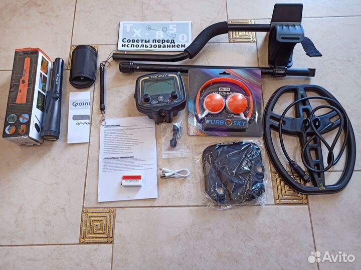 Металлоискатель TX-850 комплект+