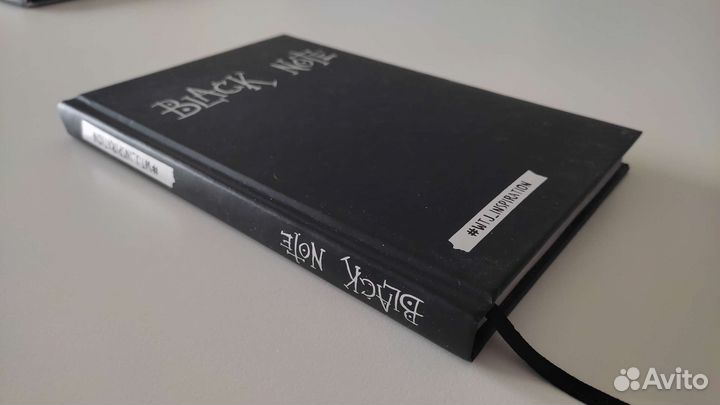 Новый блокнот с черными страницами Black Note