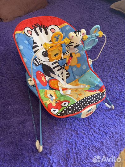 Шезлонг fisher price