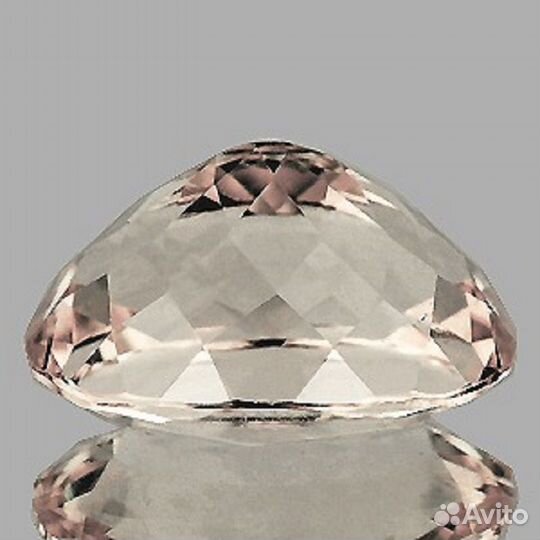 Морганит натуральный 2,43Ct 10х8мм VVS Овал