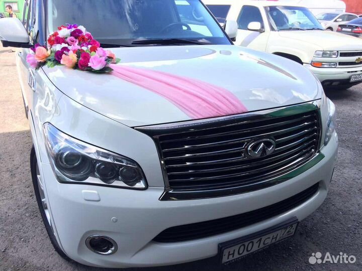 Прокат Свадебных украшений на авто