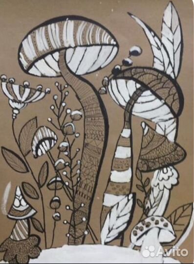 Плотная крафт-бумага а-3