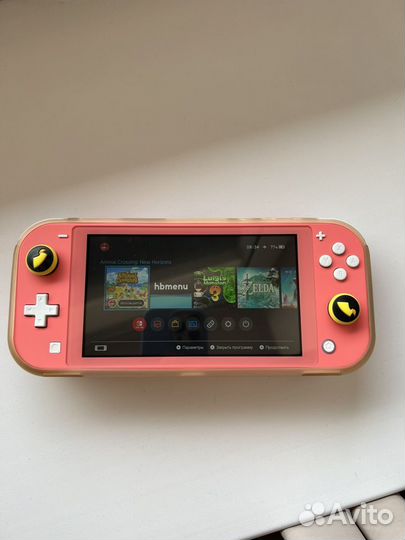 Портативная игровая приставка nintendo switch lite