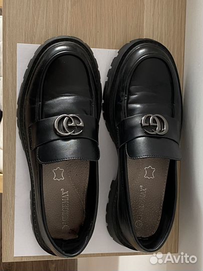 Туфли лоферы женские 41 размер