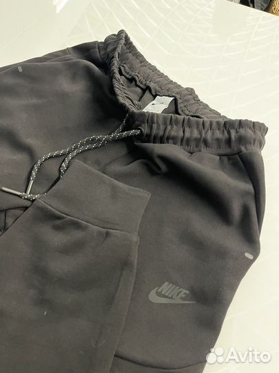 Костюм nike tech fleece черный