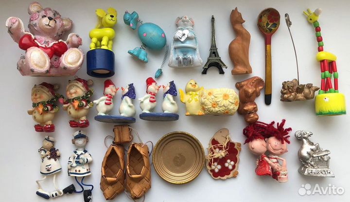 Игрушки керамика киндер нэцкэ сувениры 500+ штук