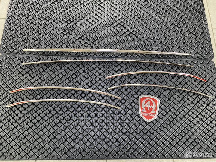 Накладки на бампер 6 ч Volkswagen Transporter T6