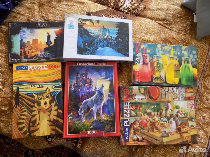 Пазлы 560/1000/1500 деталей