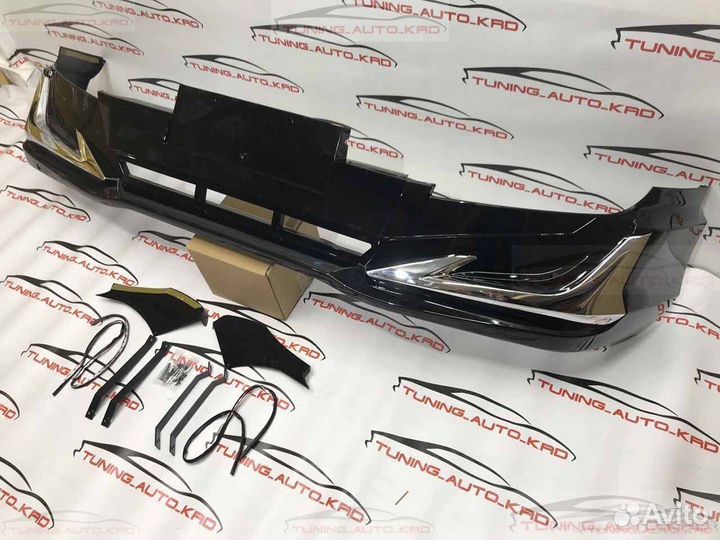 Губа передняя Toyota Land Cruiser Prado 120 Q4347