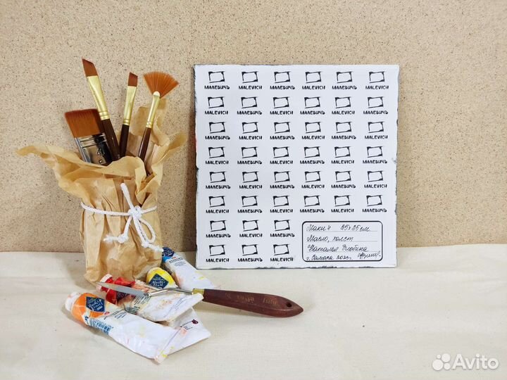 Картина маслом на холсте, пейзаж, красные маки