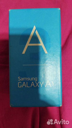 Коробка от смартфона Samsung galaxy а3 2015