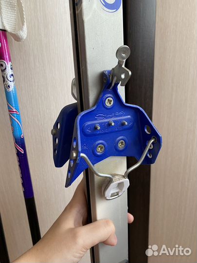 Беговые лыжи детские 130 см