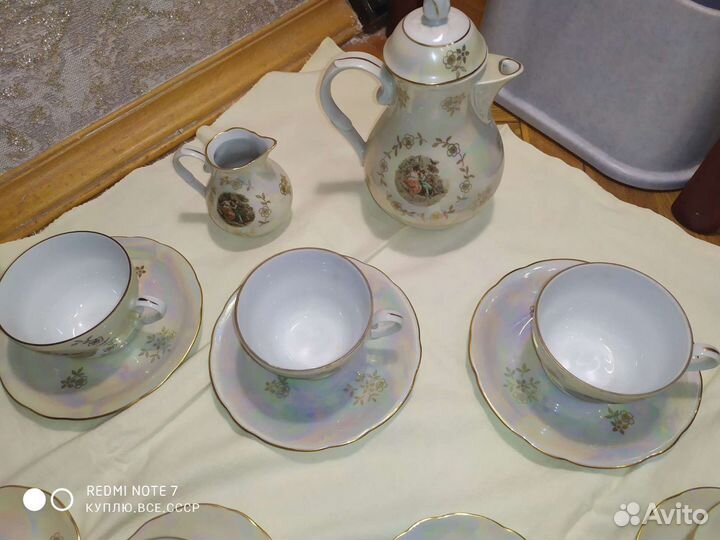 Сервиз чайно-кофейный кахля