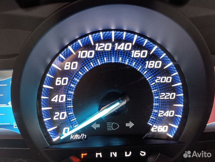 Шкалы приборной панели Ford