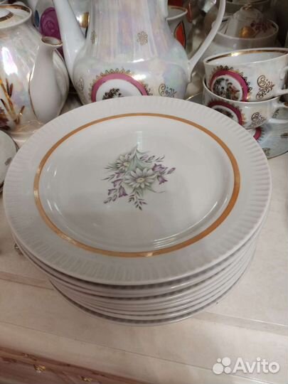 Дулевский сервиз Десертные тарелки