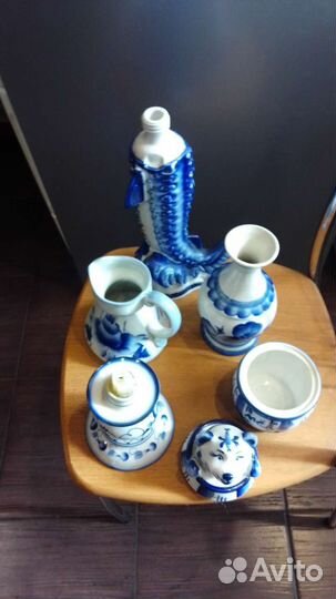 Посуда гжель