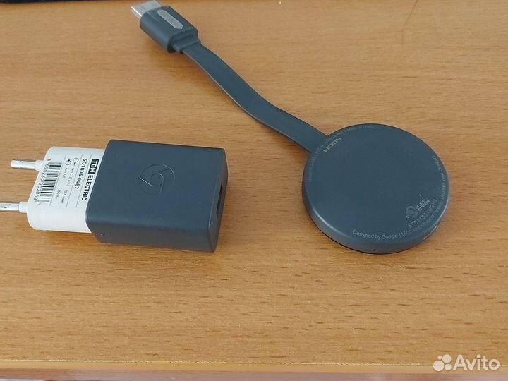 Google Chromecast 2 оригинал NC2-6A5