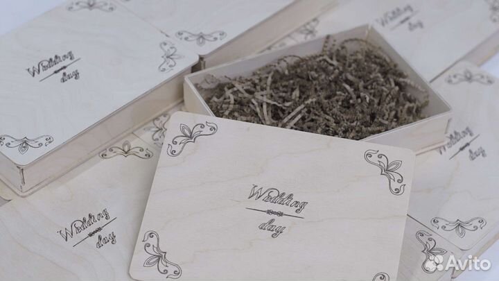 Коробка подарочная из фанеры