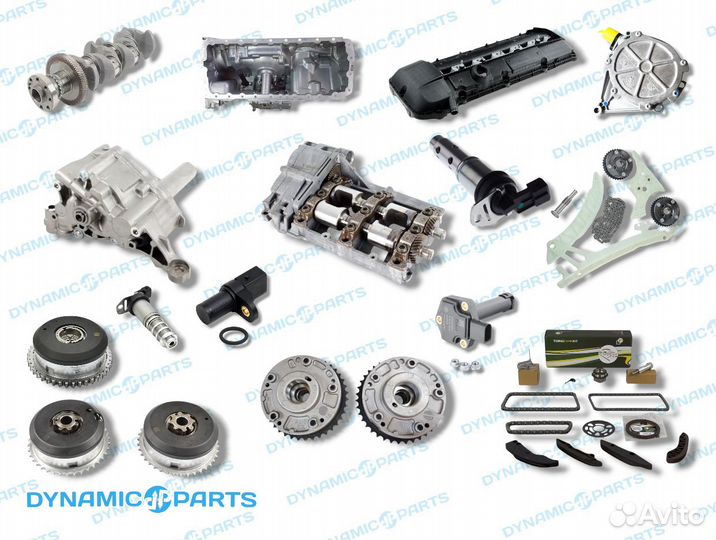 Коленвал n52 BMW n52b30 7541970 номинал