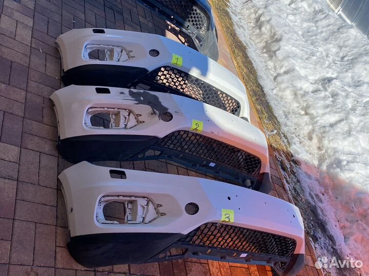 Бапмер передний Фольцваген Тигуан 1 рестайлинг оф