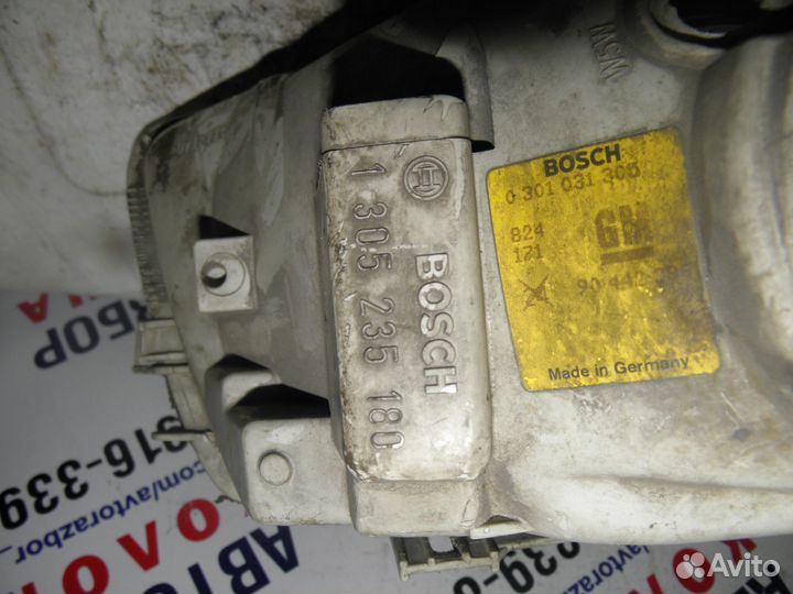 Фара левая Opel Astra F (91-98) 1305235180