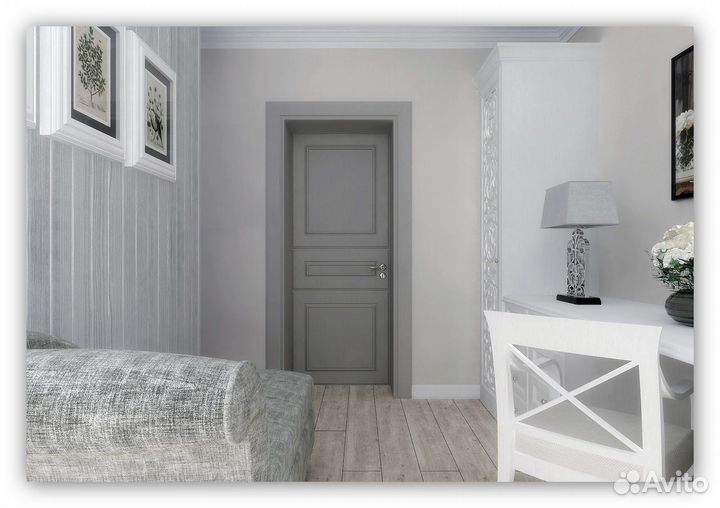 Двери межкомнатные новые с установкой