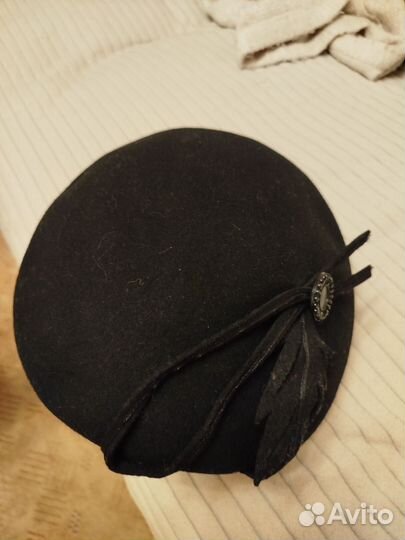 Шляпа фетровая женская