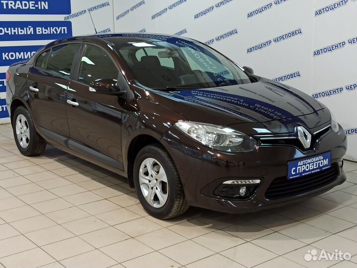 Renault Fluence 1.6 CVT, 2014, 101 735 км