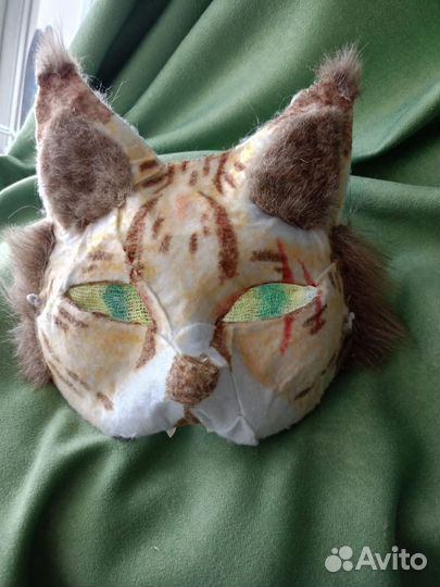 Маска для квадробики кошка