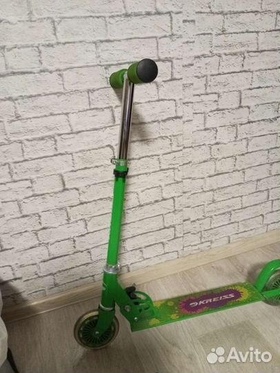 Самокат детский двухколесный бу