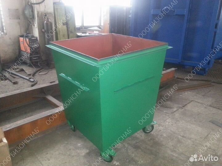 Контейнер мусорный уличный 0,75 м3 Арт 6202