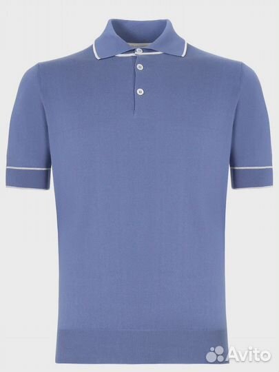 Поло хлопковое Brunello Cucinelli