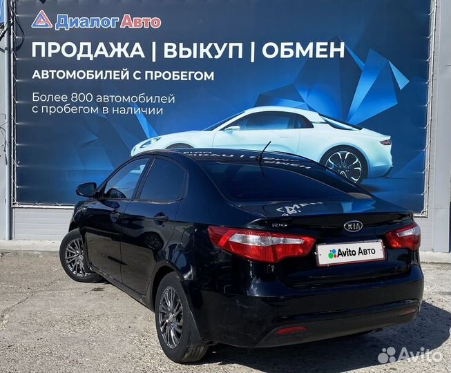 Kia Rio 1.6 МТ, 2012, 162 500 км