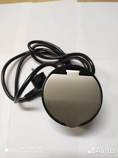 Розетка с usb врезная мебельная