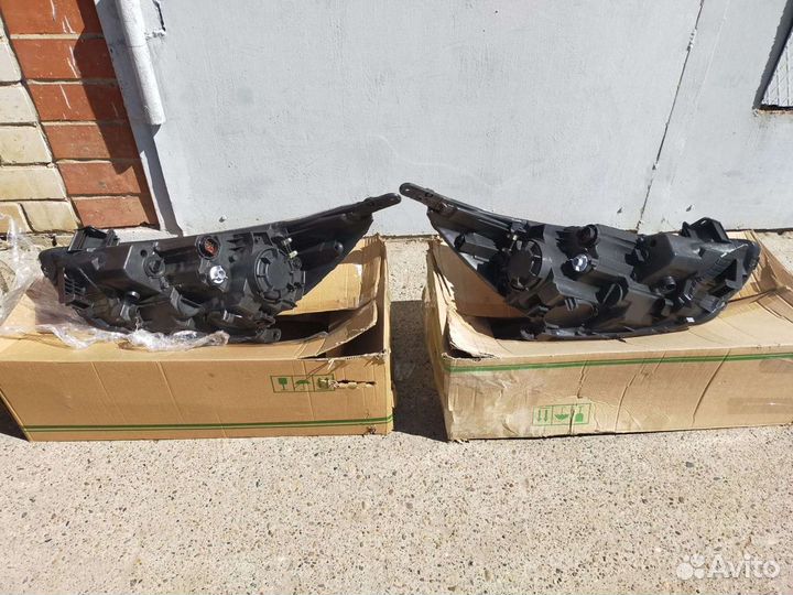 Фара hyundai solaris