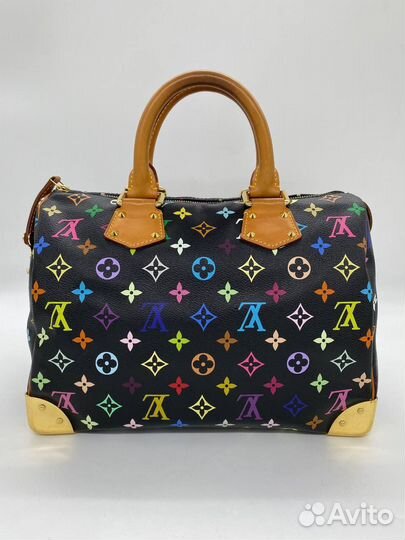 Louis Vuitton Multicolor Monogram Speedy 30 Boston