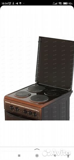 Электроплита с духовкой бу Гефест