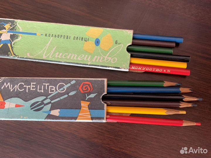 Цветные карандаши СССР