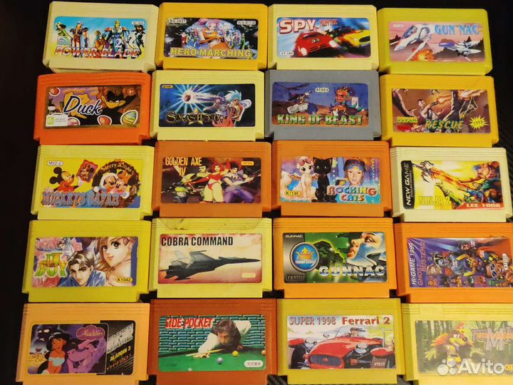 Денди картриджи одноигровки