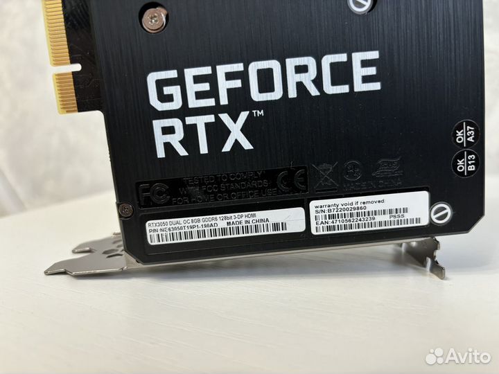 Palit Dual RTX 3050 8GB OC