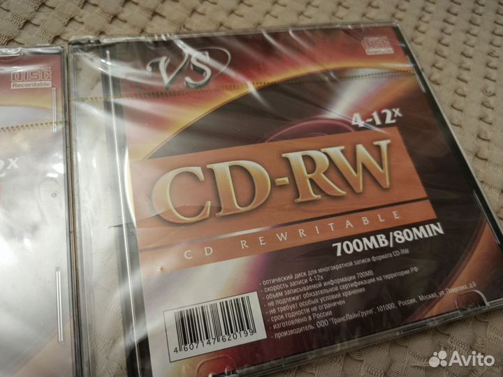 Пустые диски cd-r cd-rw