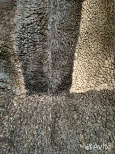 Жилет для охотника или рыбака на овчине