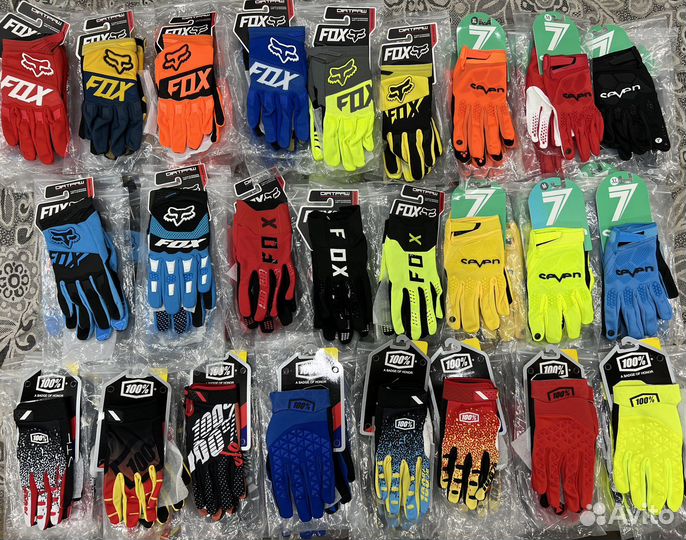 Перчатки эндуро кросс