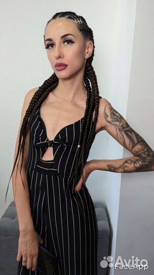 Брейды с канекалоном, боксерские косы